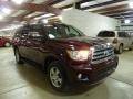 2008 Cassis Red Pearl Toyota Sequoia Limited 4WD  photo #6
