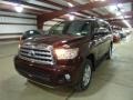 2008 Cassis Red Pearl Toyota Sequoia Limited 4WD  photo #11