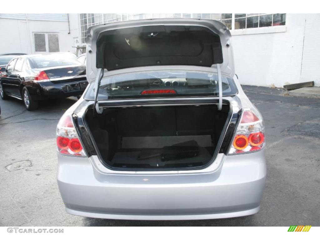 2010 Aveo LT Sedan - Cosmic Silver / Charcoal photo #7