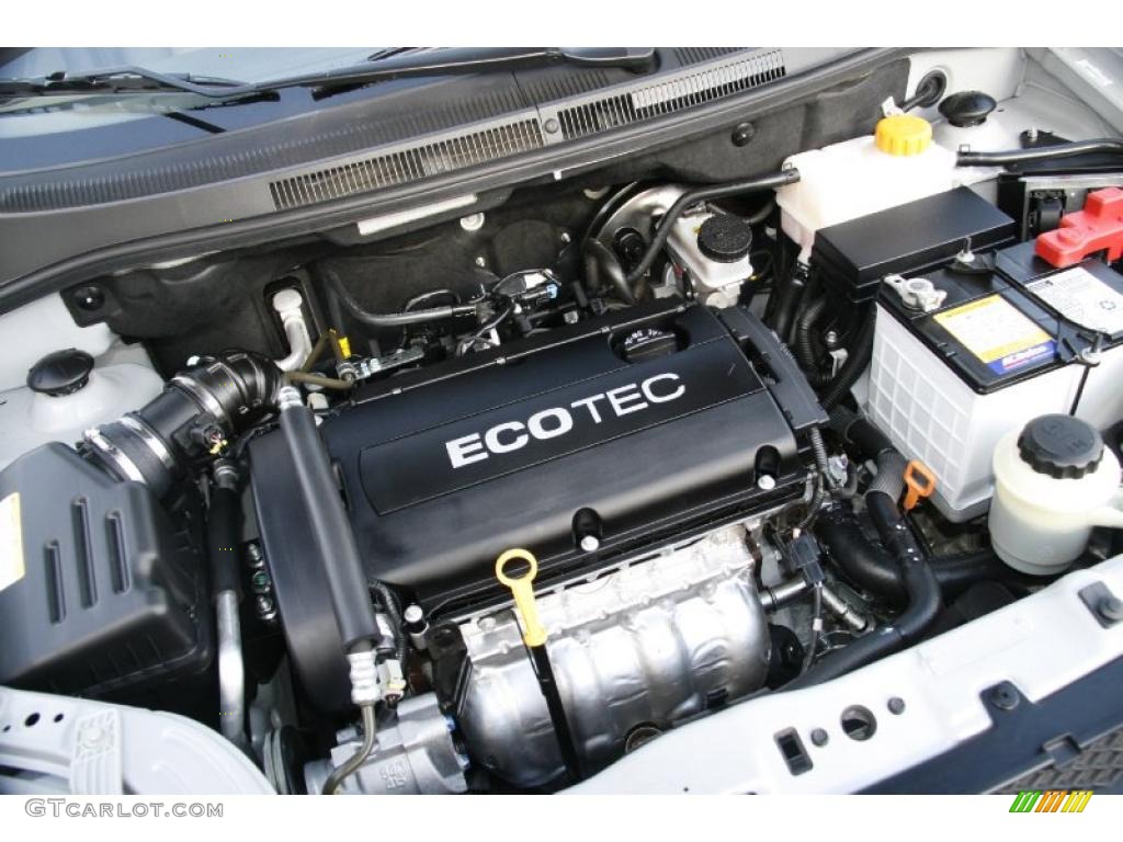2010 Chevrolet Aveo LT Sedan 1.6 Liter DOHC 16-Valve VVT Ecotech 4 Cylinder Engine Photo #41420811