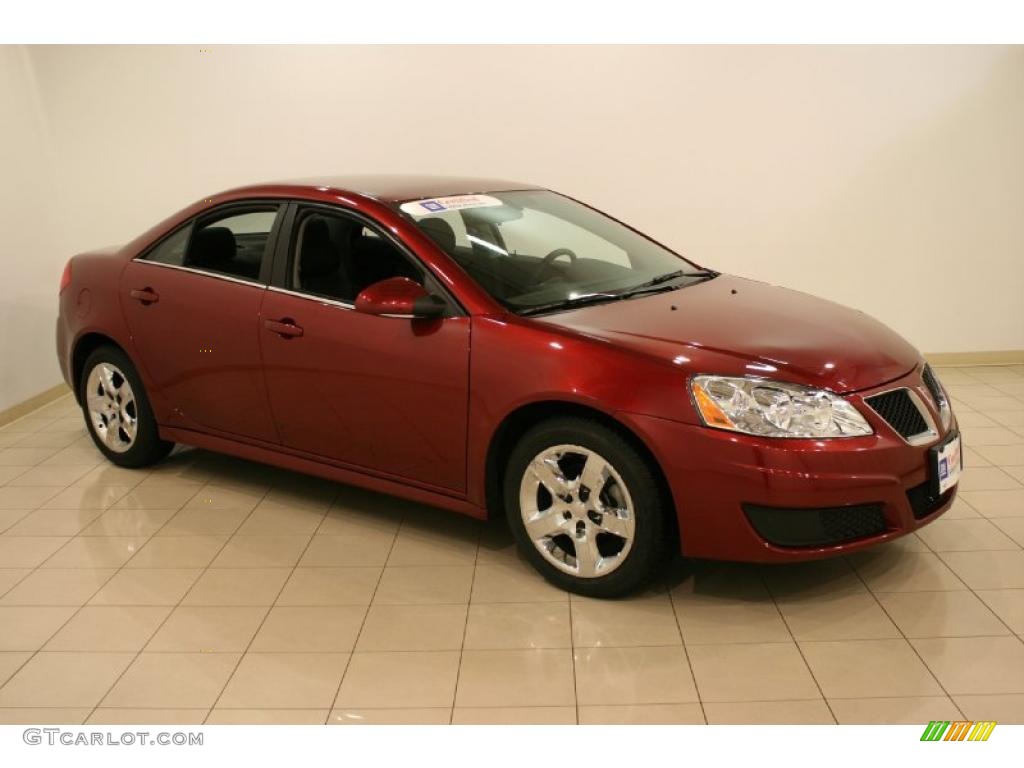 2010 G6 Sedan - Performance Red Metallic / Ebony photo #1