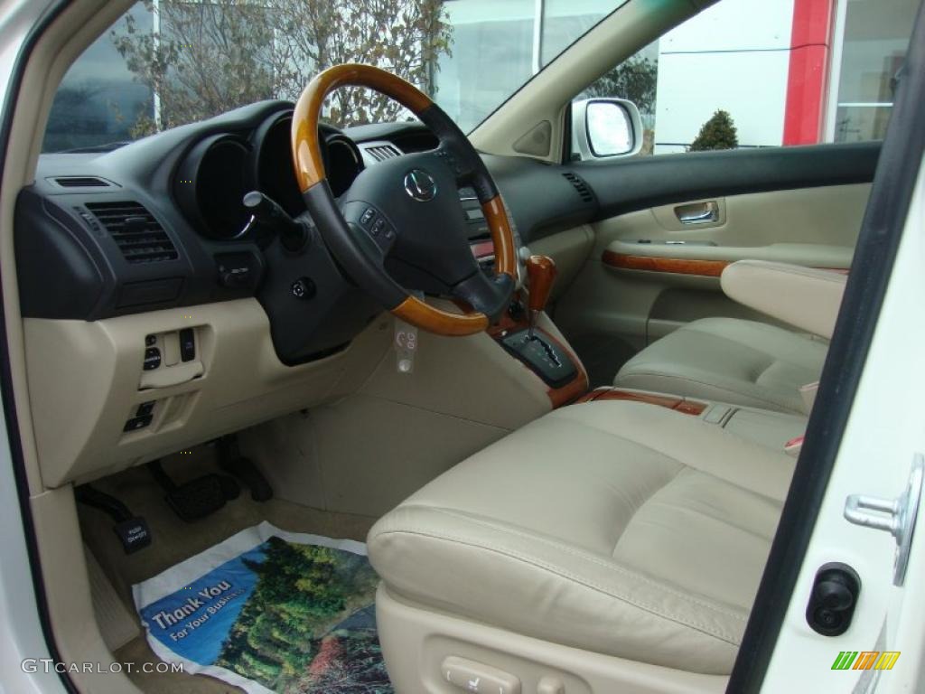 Ivory Interior 2008 Lexus RX 400h Hybrid Photo #41424447