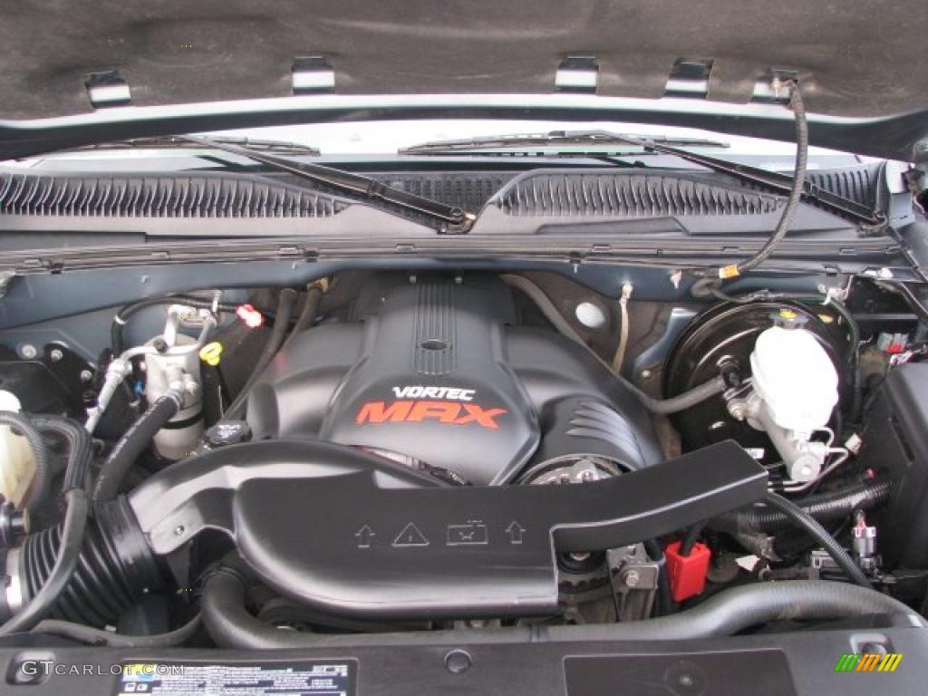 2006 GMC Sierra 1500 SLT Crew Cab 4x4 6.0 Liter OHV 16V Vortec V8 Engine Photo #41424767