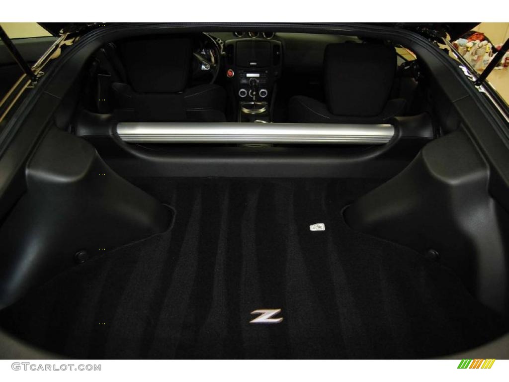 2010 370Z Sport Coupe - Magnetic Black / Gray Leather photo #13