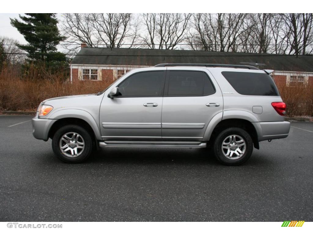 Silver Sky Metallic 2005 Toyota Sequoia Limited 4WD Exterior Photo #41427303