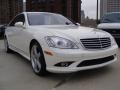 2009 designo Mystic White Mercedes-Benz S 550 4Matic Sedan  photo #3