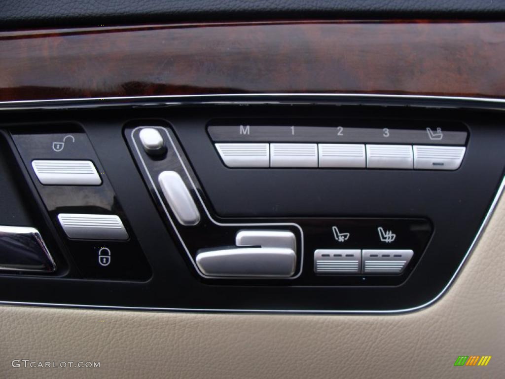 2009 S 550 4Matic Sedan - designo Mystic White / Oyster photo #9