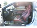 SE Red Leather/Black Sport Grip Interior Photo for 2008 Hyundai Tiburon #41427971
