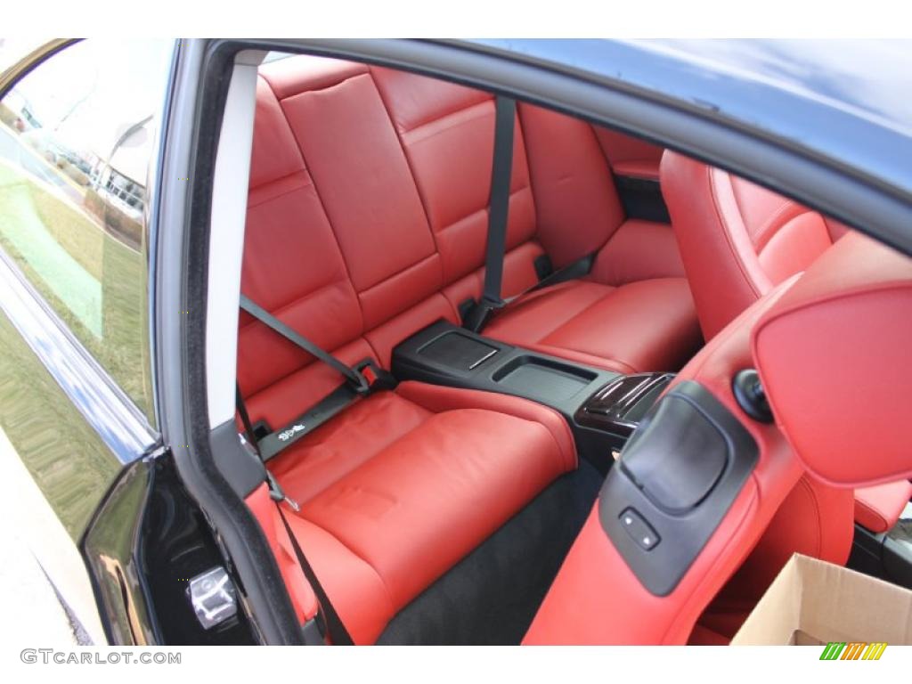 Coral Red/Black Dakota Leather Interior 2010 BMW 3 Series 335i xDrive Coupe Photo #41428467