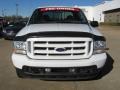 2003 Oxford White Ford F250 Super Duty XLT Crew Cab  photo #2