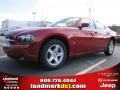 2010 Inferno Red Crystal Pearl Dodge Charger 3.5L  photo #1