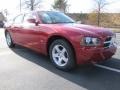 2010 Inferno Red Crystal Pearl Dodge Charger 3.5L  photo #4