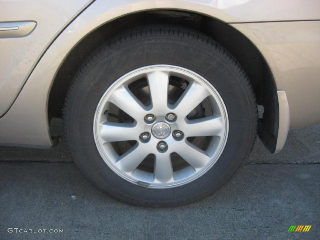 2003 Camry XLE - Desert Sand Mica / Taupe photo #14