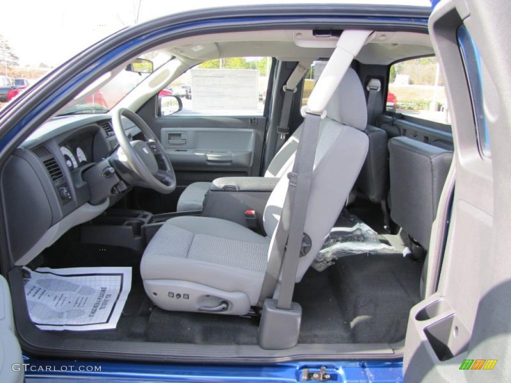 Dark Slate Gray/Medium Slate Gray Interior 2011 Dodge Dakota Big Horn Extended Cab Photo #41430439