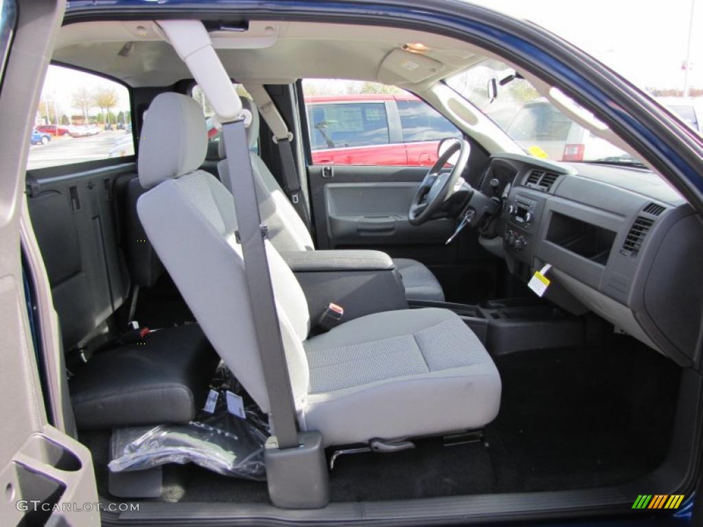 Dark Slate Gray/Medium Slate Gray Interior 2011 Dodge Dakota Big Horn Extended Cab Photo #41430475