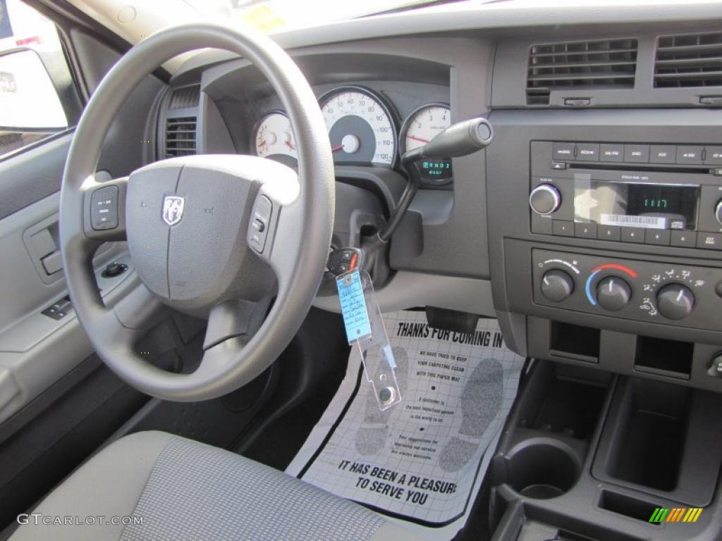 Dark Slate Gray/Medium Slate Gray Interior 2011 Dodge Dakota Big Horn Extended Cab Photo #41430491