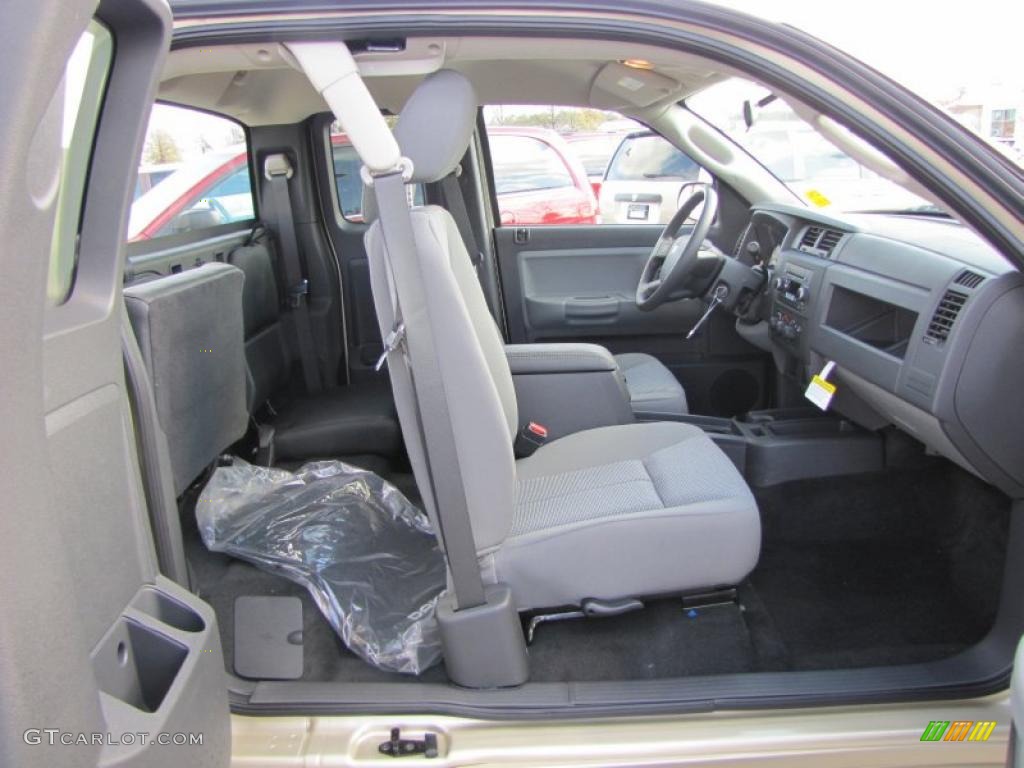 Dark Slate Gray/Medium Slate Gray Interior 2011 Dodge Dakota Big Horn Extended Cab Photo #41430683
