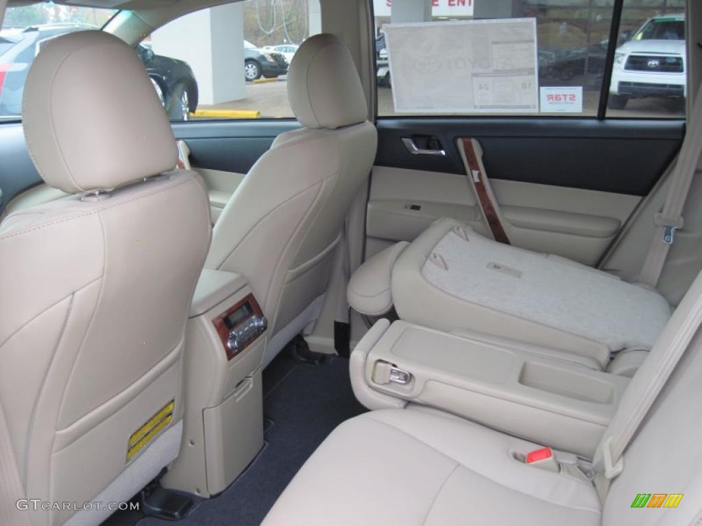 Sand Beige Interior 2011 Toyota Highlander Limited Photo #41430775