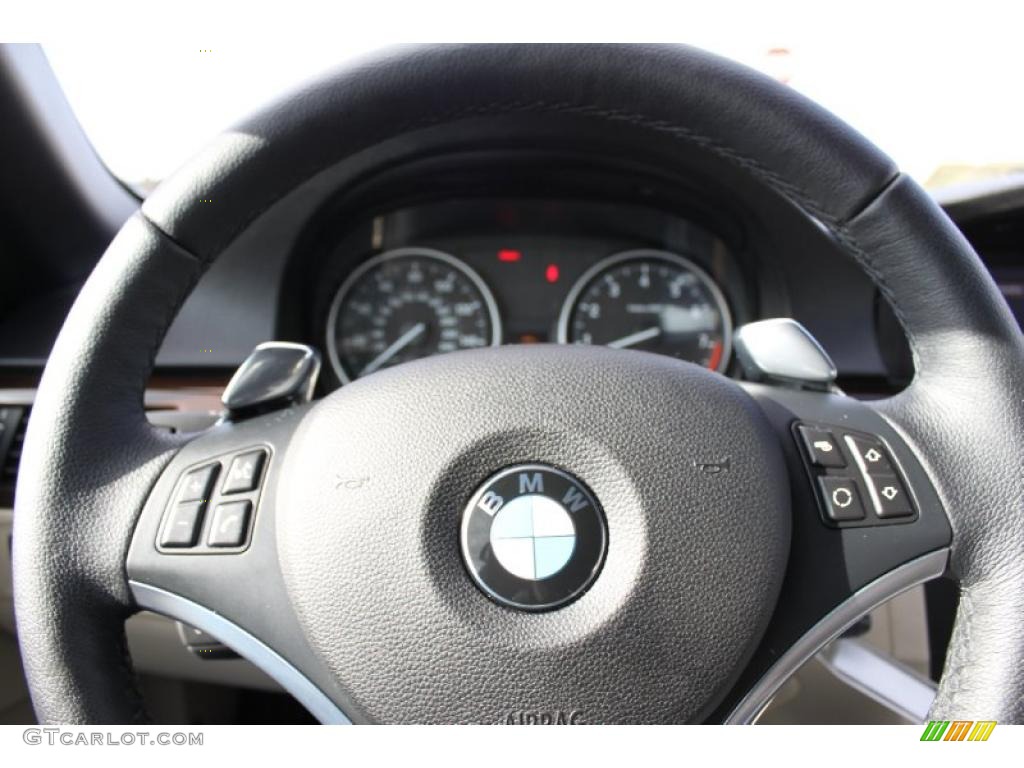 2010 3 Series 335i Convertible - Alpine White / Beige photo #20