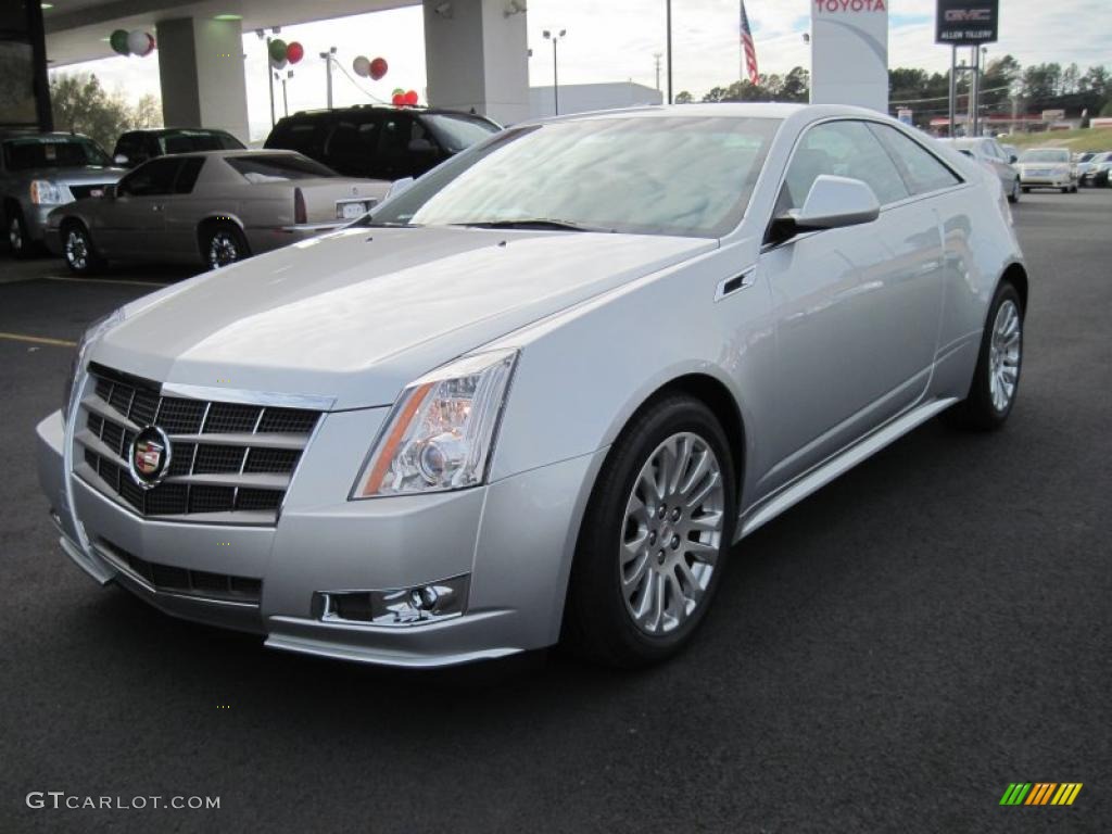 Radiant Silver Metallic 2011 Cadillac CTS 4 AWD Coupe Exterior Photo #41431159
