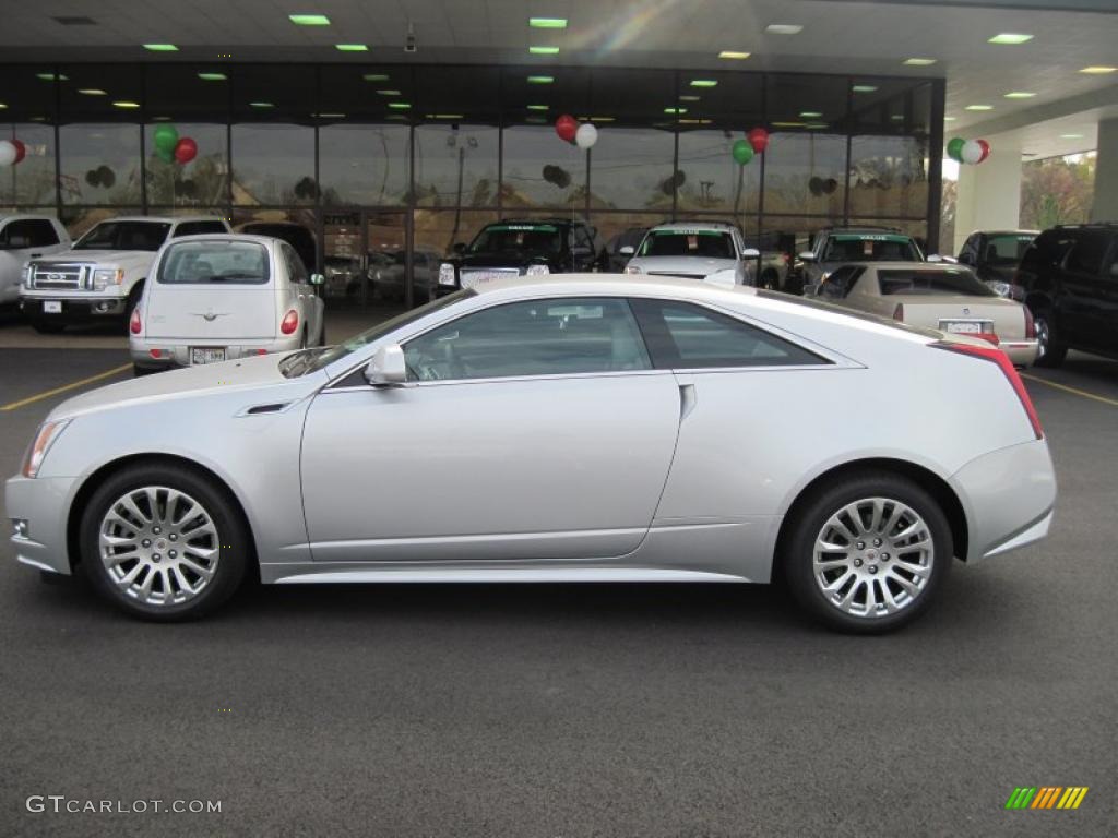Radiant Silver Metallic 2011 Cadillac CTS 4 AWD Coupe Exterior Photo #41431175