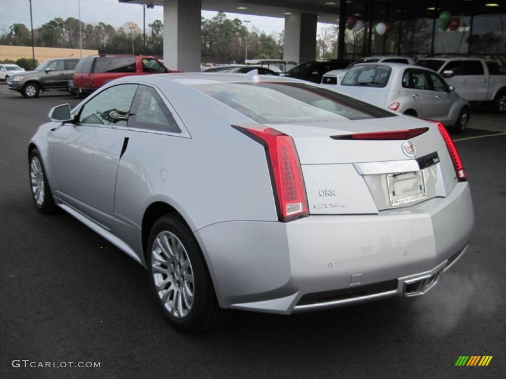 Radiant Silver Metallic 2011 Cadillac CTS 4 AWD Coupe Exterior Photo #41431191