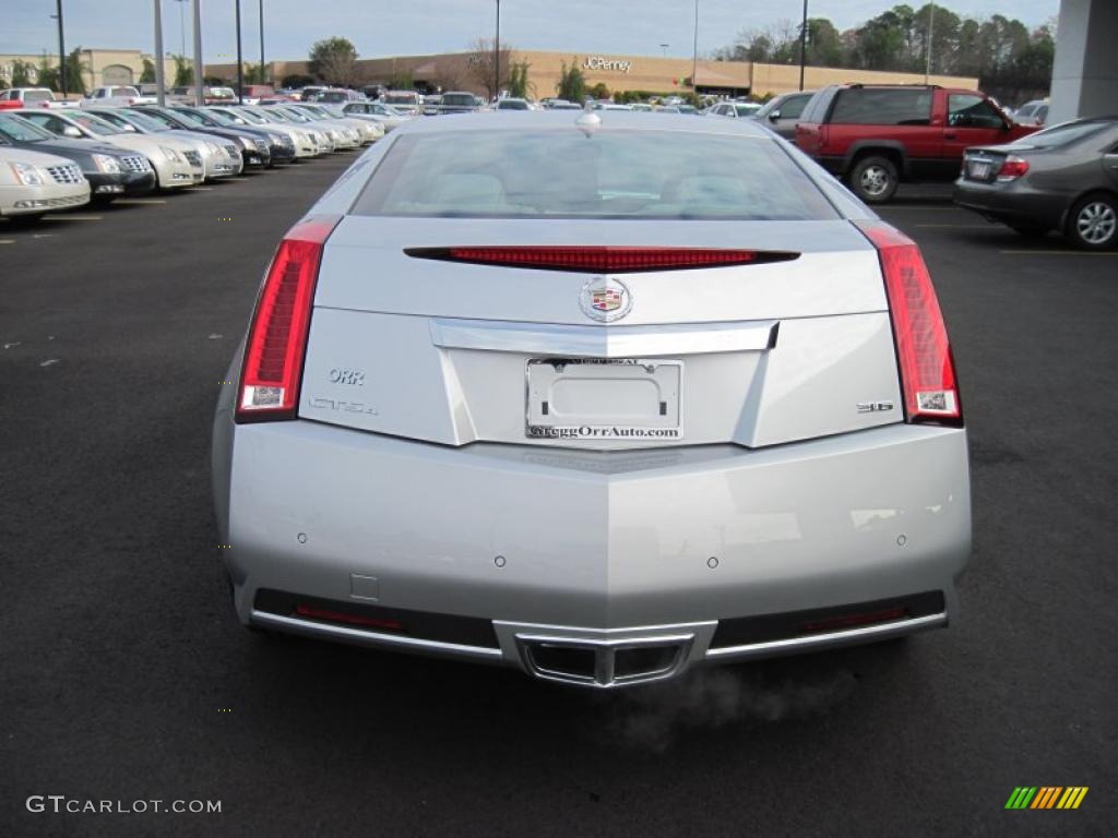 Radiant Silver Metallic 2011 Cadillac CTS 4 AWD Coupe Exterior Photo #41431207