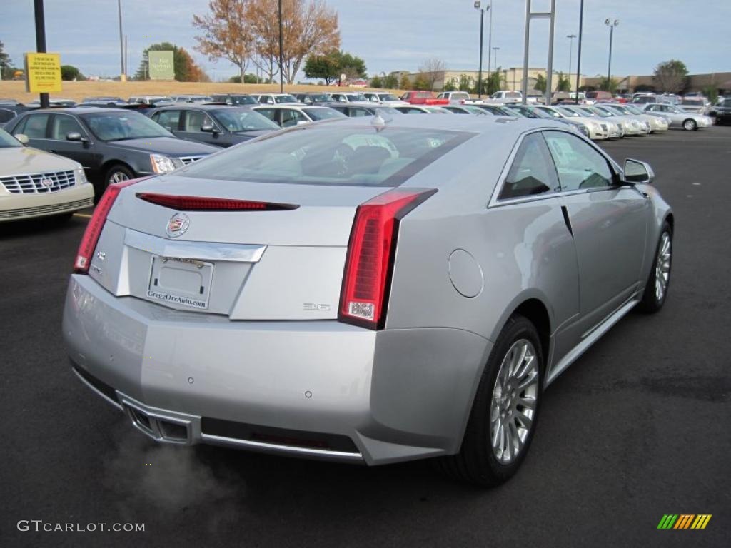 Radiant Silver Metallic 2011 Cadillac CTS 4 AWD Coupe Exterior Photo #41431223
