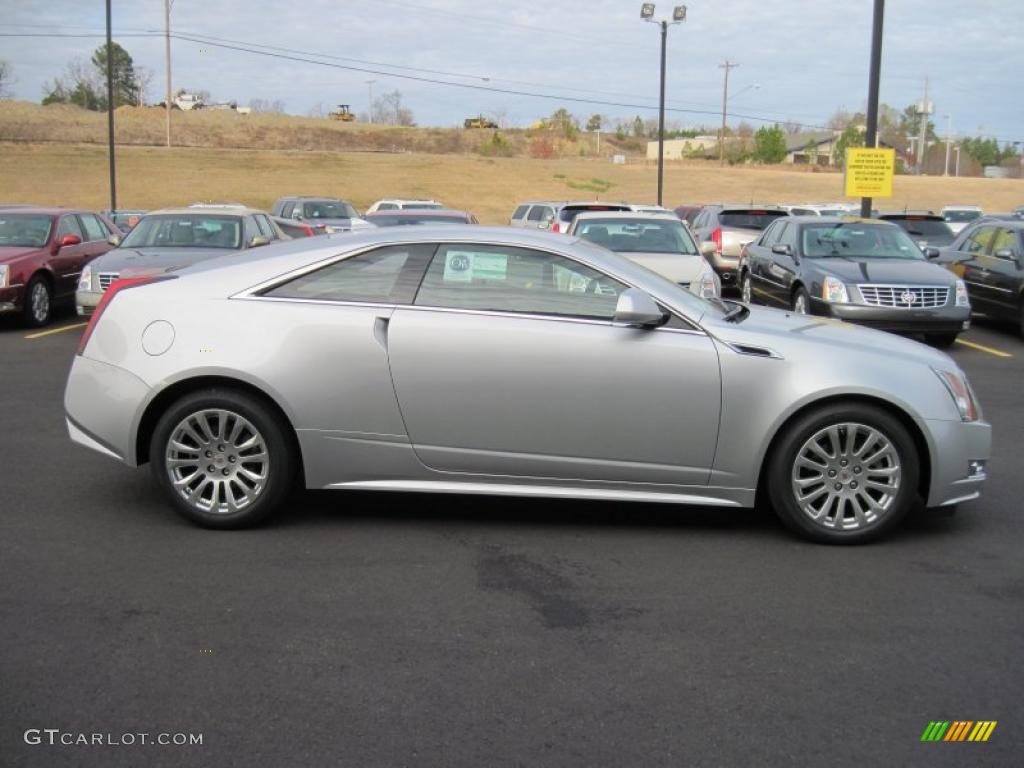 Radiant Silver Metallic 2011 Cadillac CTS 4 AWD Coupe Exterior Photo #41431239