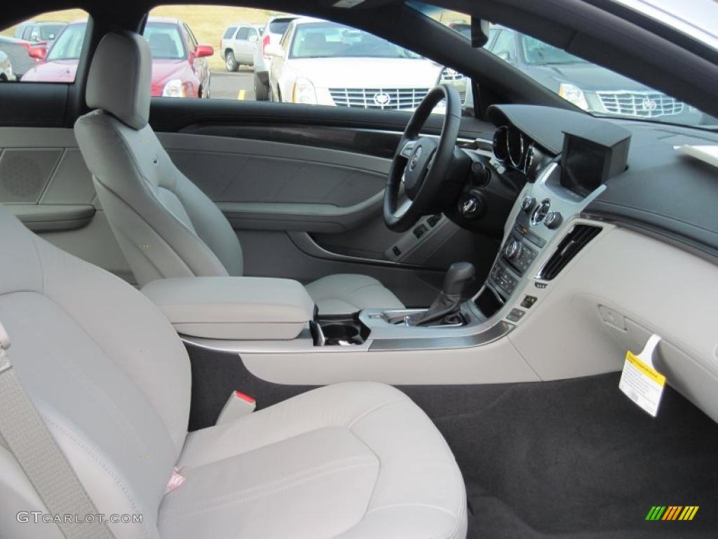 Light Titanium/Ebony Interior 2011 Cadillac CTS 4 AWD Coupe Photo #41431351