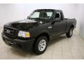 Black 2010 Ford Ranger XL Regular Cab Exterior