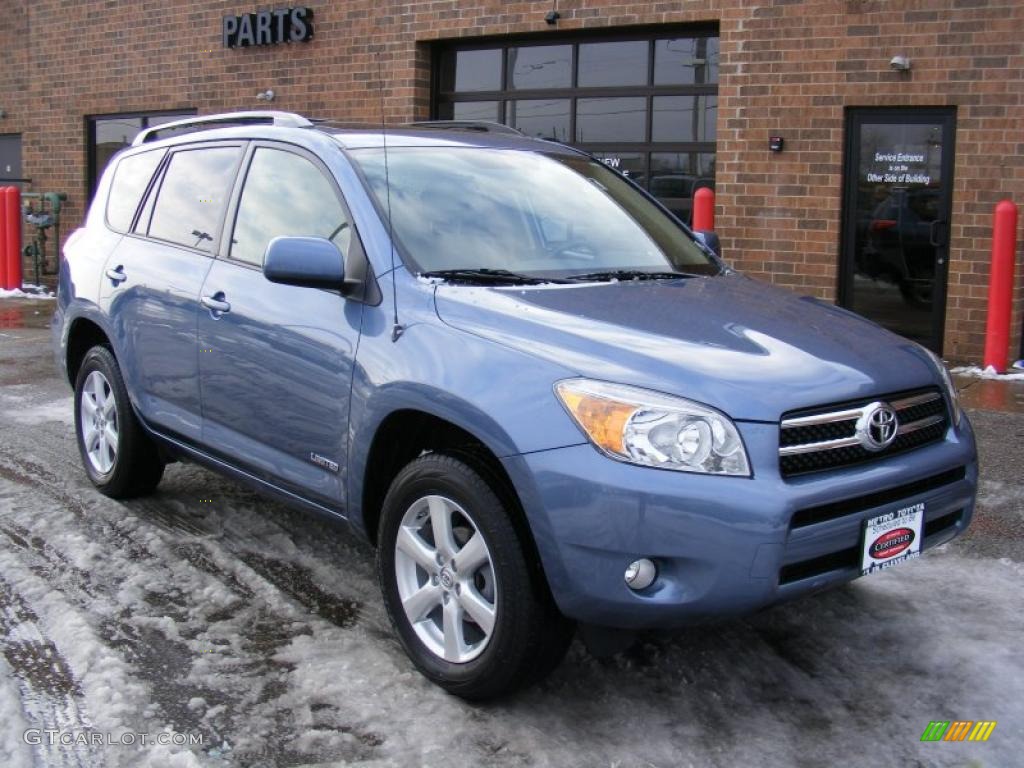 Pacific Blue Metallic Toyota RAV4