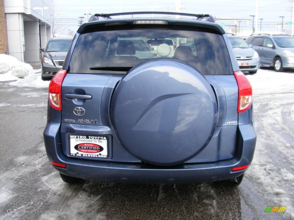 2008 RAV4 Limited 4WD - Pacific Blue Metallic / Taupe photo #4