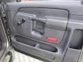 Dark Slate Gray 2005 Dodge Ram 1500 ST Regular Cab Door Panel