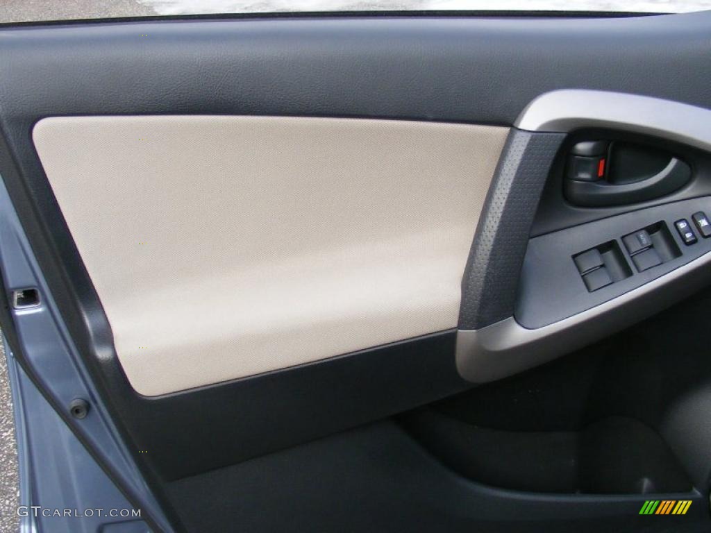 2008 RAV4 Limited 4WD - Pacific Blue Metallic / Taupe photo #24