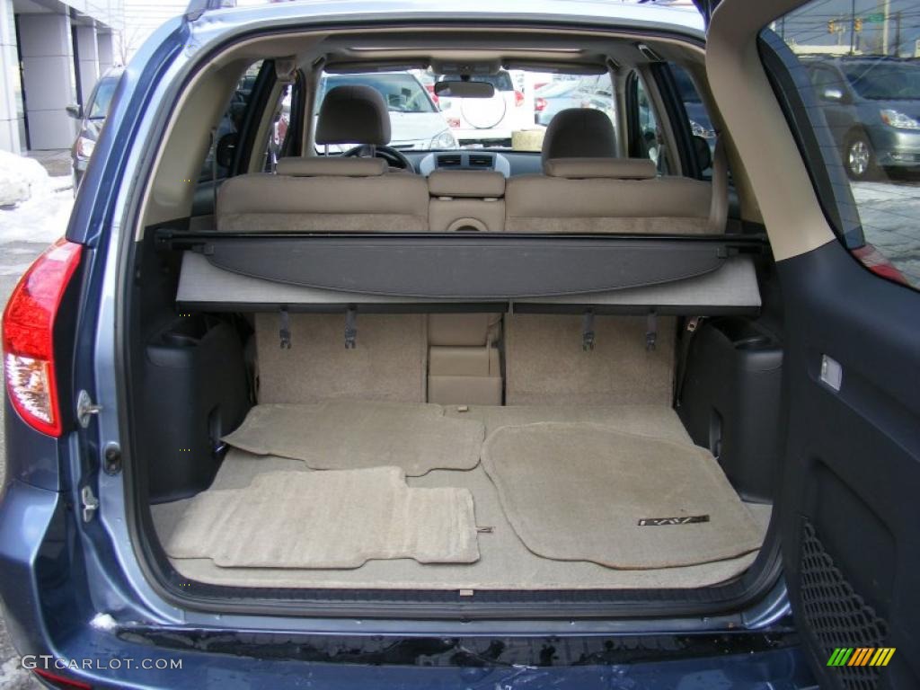 2008 RAV4 Limited 4WD - Pacific Blue Metallic / Taupe photo #26