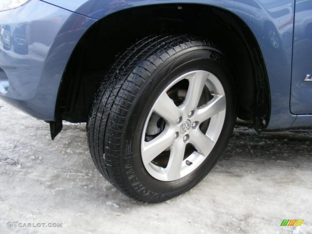 2008 RAV4 Limited 4WD - Pacific Blue Metallic / Taupe photo #27