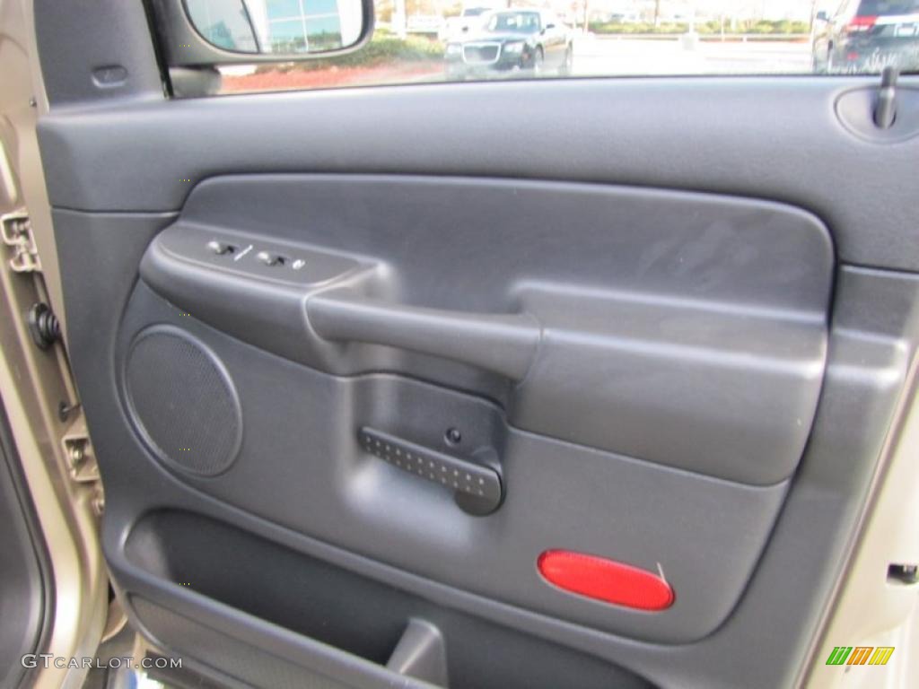 2003 Ram 1500 SLT Quad Cab - Light Almond Pearl / Dark Slate Gray photo #20