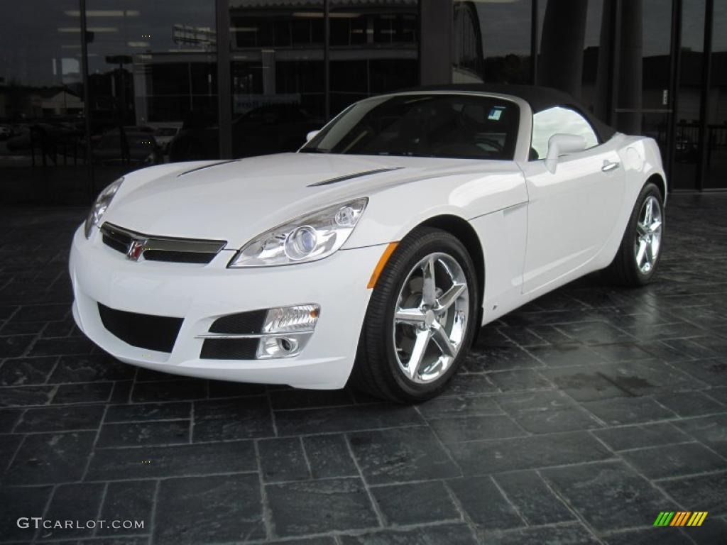 Polar White 2009 Saturn Sky Roadster Exterior Photo #41433343