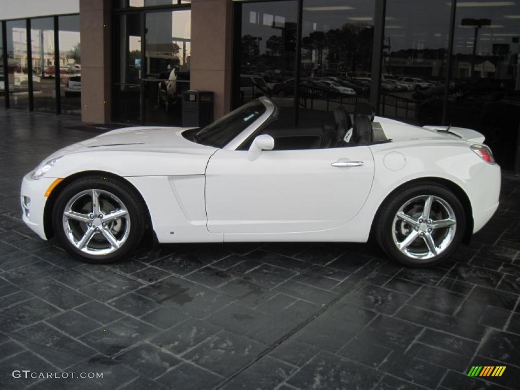 Polar White 2009 Saturn Sky Roadster Exterior Photo #41433447