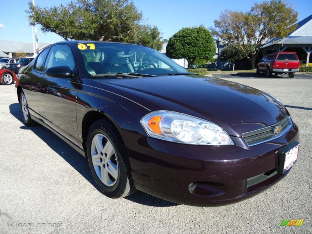Black Amethyst 2007 Chevrolet Monte Carlo LS Exterior Photo #41433879