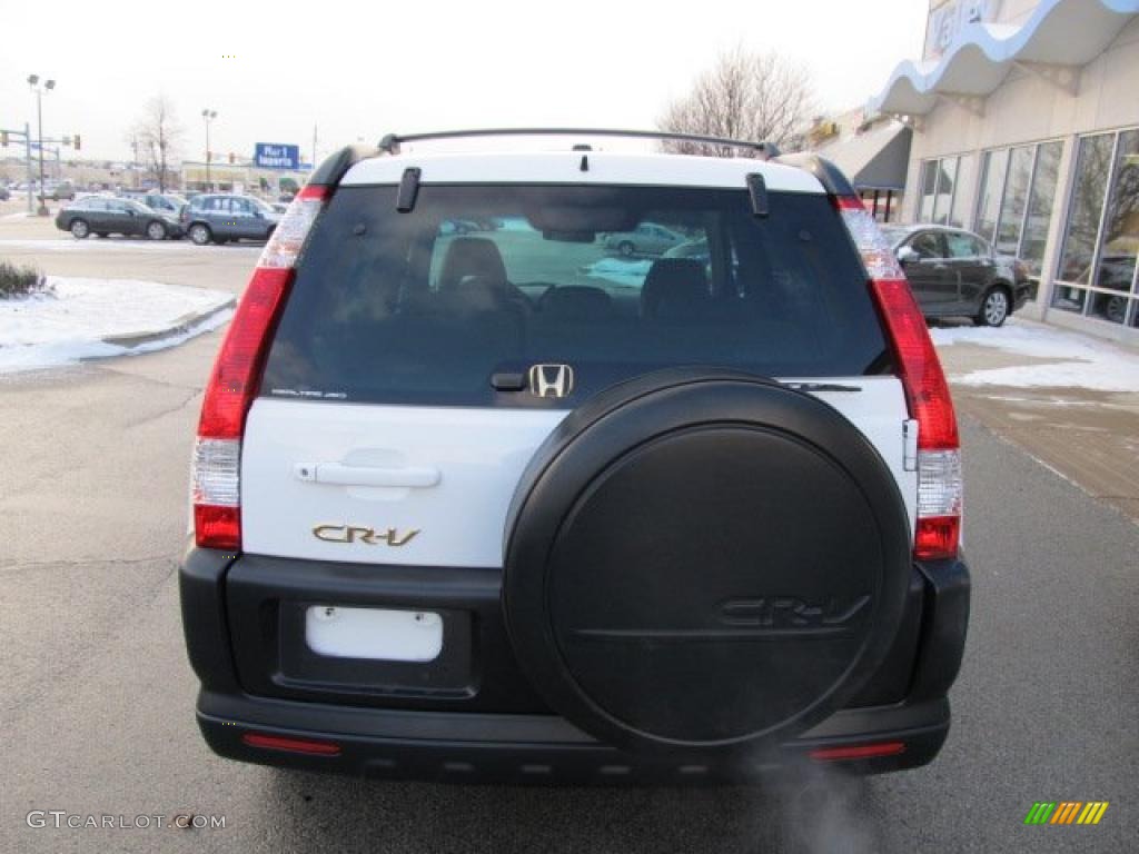 2005 CR-V EX 4WD - Taffeta White / Ivory photo #5