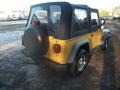 Solar Yellow - Wrangler SE 4x4 Photo No. 12