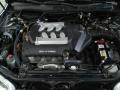 2002 Nighthawk Black Pearl Honda Accord EX V6 Coupe  photo #16