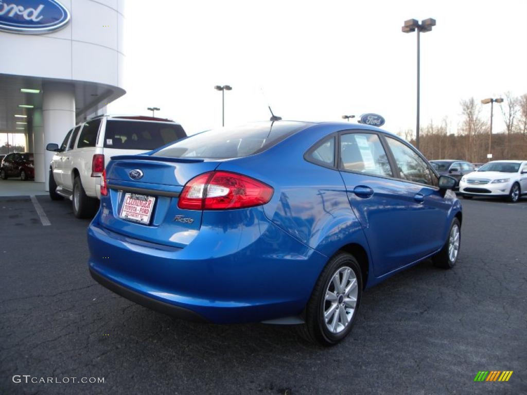 Blue Flame Metallic 2011 Ford Fiesta SE Sedan Exterior Photo #41435963