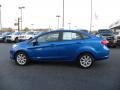 2011 Blue Flame Metallic Ford Fiesta SE Sedan  photo #5