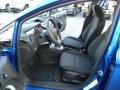 Charcoal Black/Blue Cloth Interior Photo for 2011 Ford Fiesta #41436055
