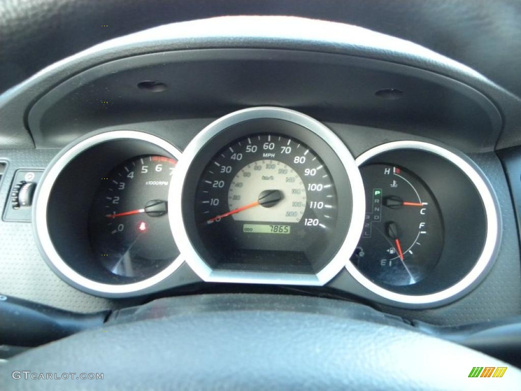 2010 Toyota Tacoma Regular Cab Gauges Photo #41436531