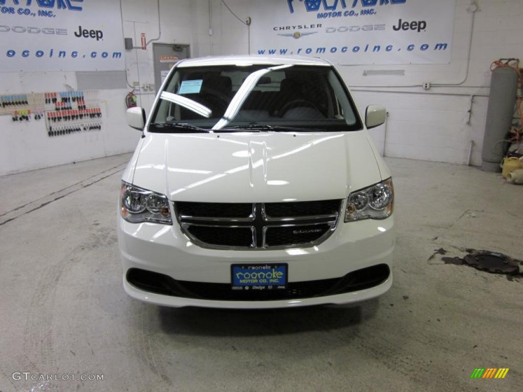 2011 Grand Caravan Mainstreet - Stone White / Black/Light Graystone photo #2