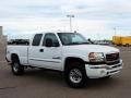 2006 Summit White GMC Sierra 2500HD SLE Extended Cab 4x4  photo #1